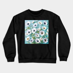 Anemone Flowers Crewneck Sweatshirt